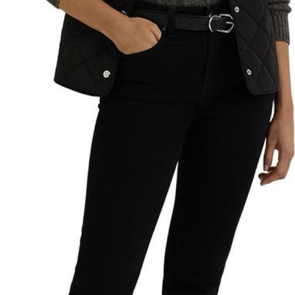 Lauren Ralph Lauren Women's Recycled Quilt Vest W Crest 23" - Picture 10 of 10